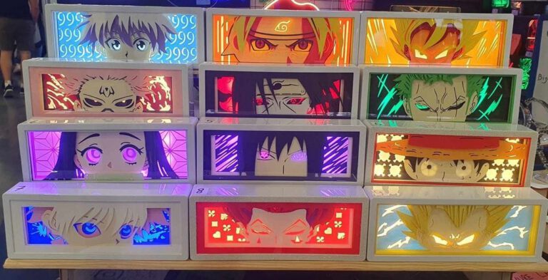 Your Journey Through Anime Light Box Designs