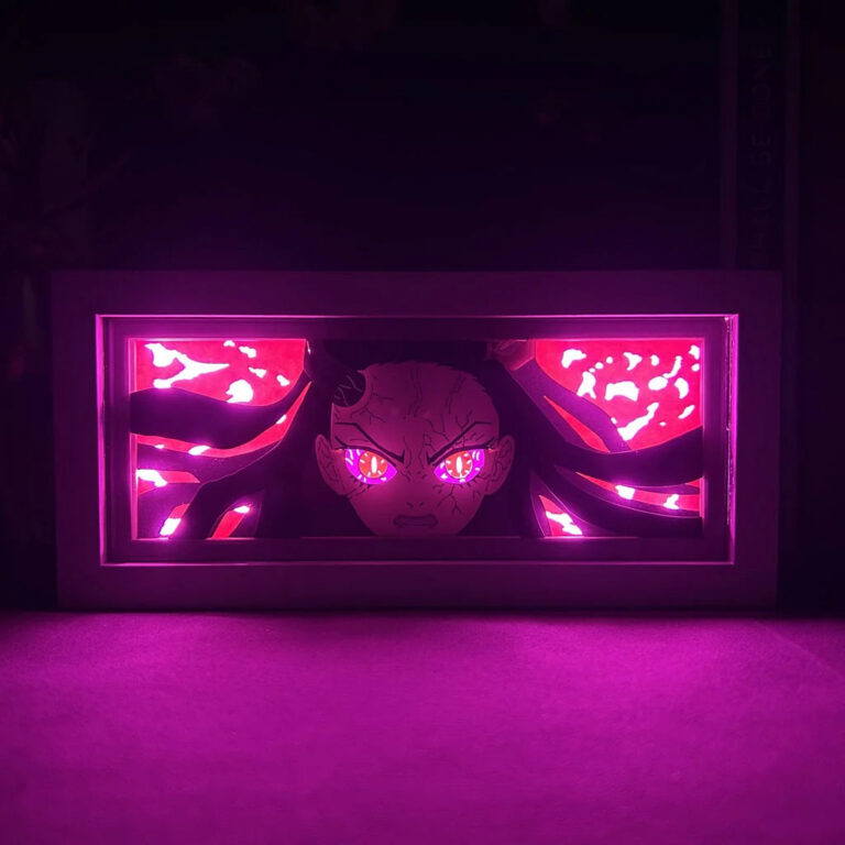 Demon Slayer Light Box - Illuminate Your Space With The Power of Tanjiro And Nezuko