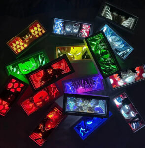 What are anime light boxes – glowing LED anime decor with Naruto and Demon Slayer characters