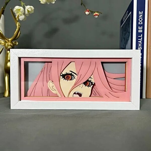 Chainsaw-Man-Power-anime-light-box-off-myanimelightbox.jpg Chainsaw Man Power Light Box