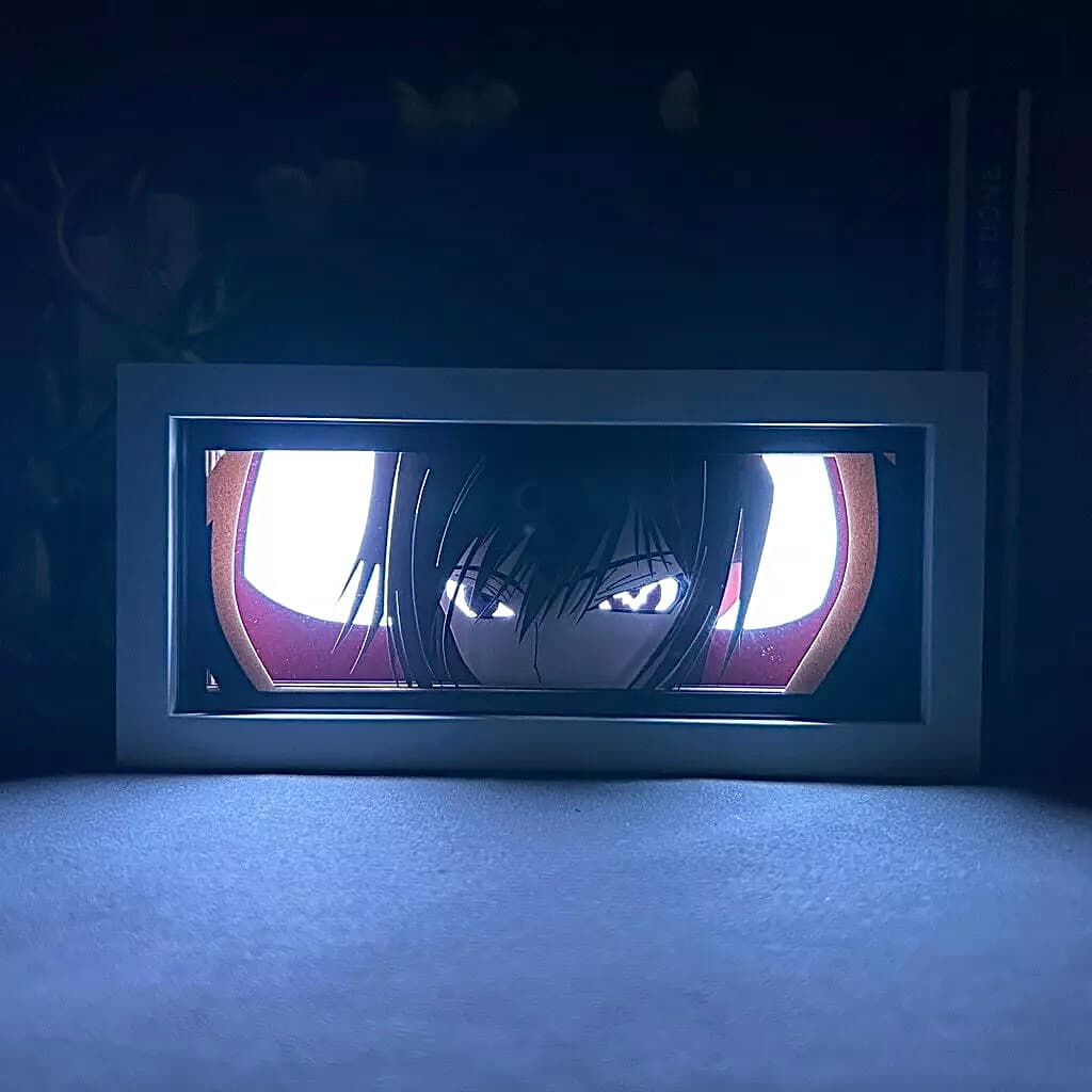 Lelouch light box featured in the Code Geass collection at MyAnimeLightbox – glowing LED anime decor with rebellion and mecha elegance