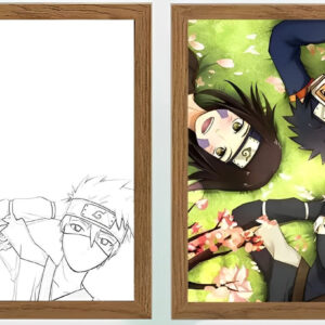 IMG_3043.jpg Naruto Team of Minato Light Frame