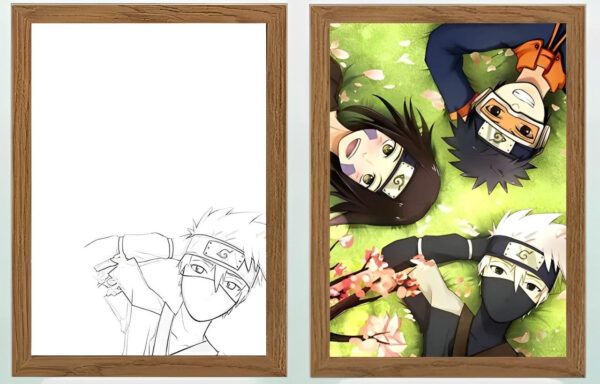 IMG_3043.jpg Naruto Team of Minato Light Frame