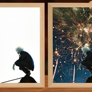 IMG_3068.jpg Jujutsu Kaisen Gojo Fireworks Light Frame