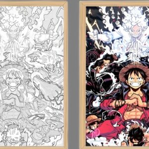 IMG_3154.jpg One Piece Luffy Gear 4 Light Frame