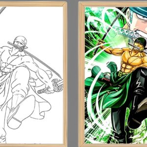 IMG_3157.jpg One Piece Zoro 1080 Pound Phoenix Light Frame