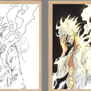 IMG_3162.jpg One Piece Luffy Gear 5 Awake Light Frame