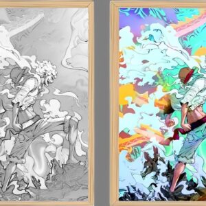 IMG_3165_1.jpg One Piece Luffy Gear 5 Stepping Light Frame
