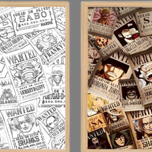 IMG_3166.jpg One Piece Wanted Poster Light Frame
