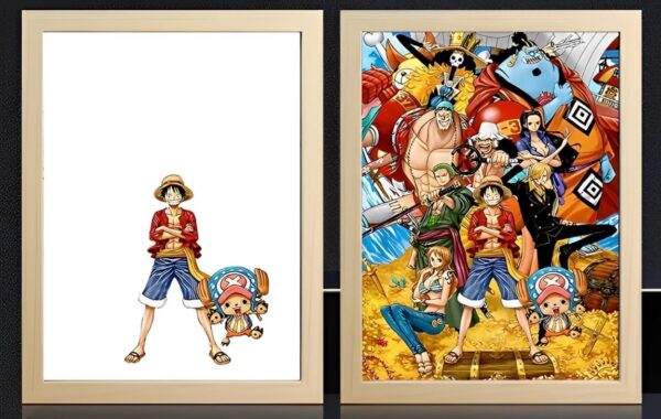 IMG_3176.jpg One Piece Straw Hat Pirates Light Frame