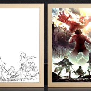 IMG_3179.jpg Attack On Titan Eren Vs Colossal Titan Light Frame
