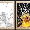 IMG_3199_1.jpg Demon Slayer Agatsuma Zenitsu Light Frame