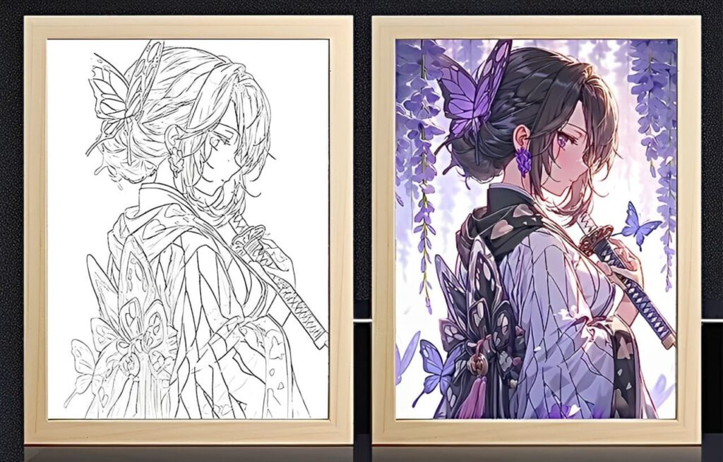 Demon Slayer Shinobu Light Frame