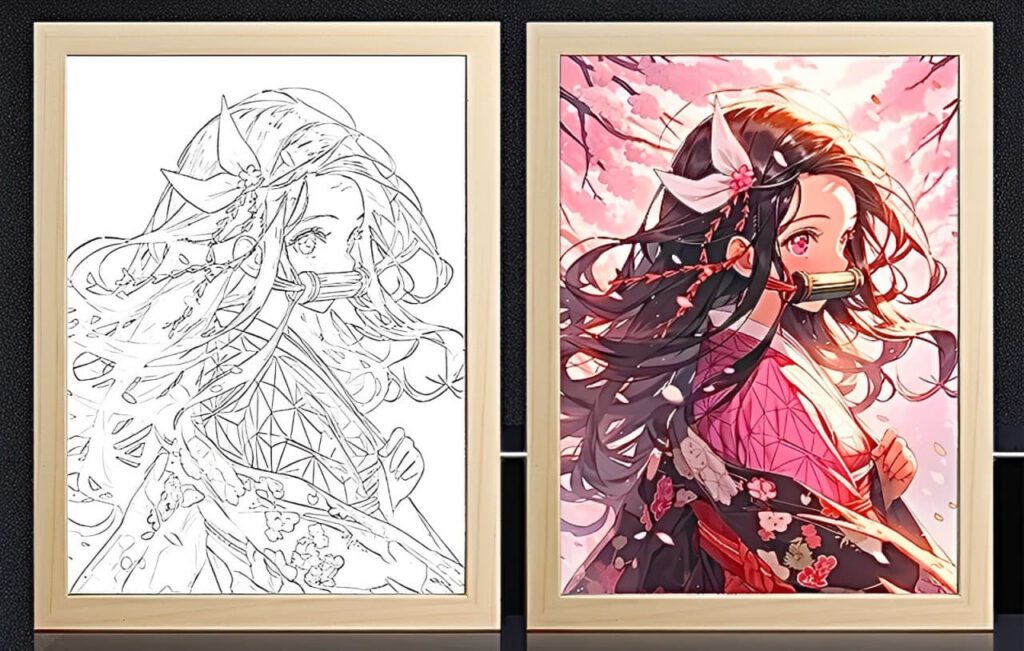 Demon Slayer Nezuko Light Frame