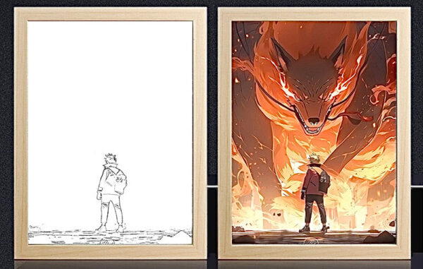 IMG_32092.jpg Naruto & Kurama Light Frame