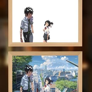 Your Name Meet at the First Time Light Frame