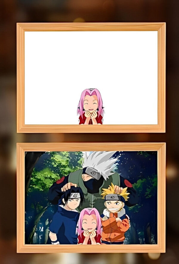 Naruto Sakura Team 7 Light Frame