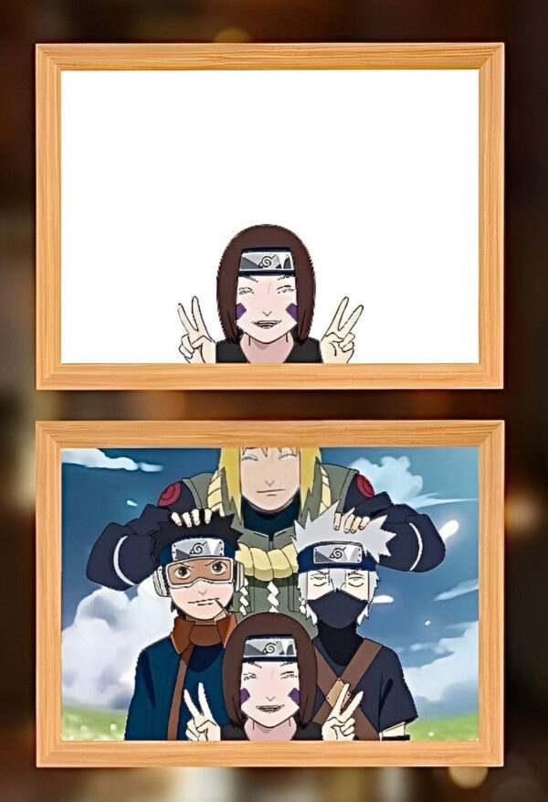 Naruto Rin with Minato Team Light Frame