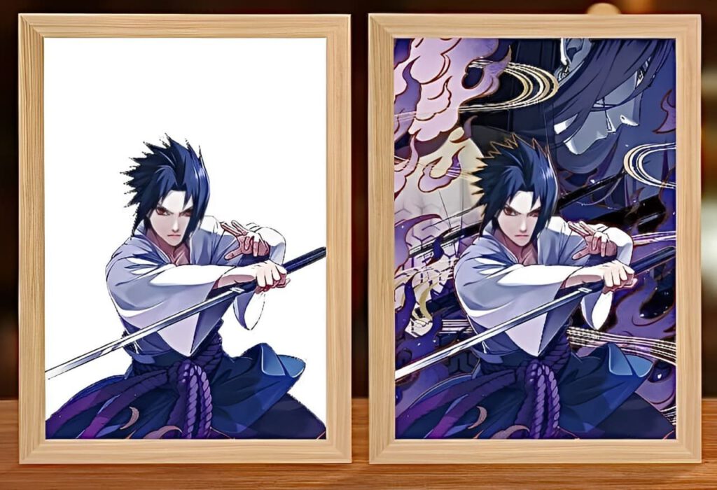 Naruto Sasuke Sword of Kusanagi Light Frame