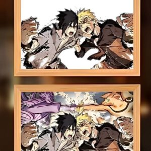 IMG_32472.jpg Naruto & Sasuke Final battle Light Frame