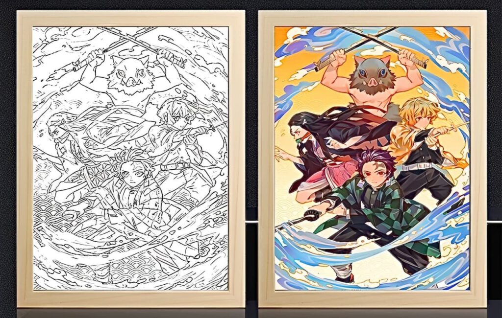 Demon Slayer Corps Light Frame
