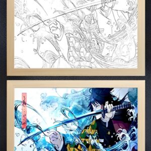 Demon Slayer Tomioka Giyuu II Light Frame