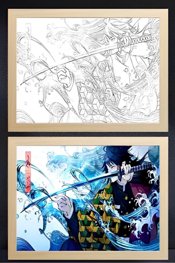 Demon Slayer Tomioka Giyuu II Light Frame