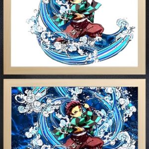 IMG_3268.jpg Demon Slayer Tanjiro Breathing Form Light Frame
