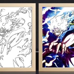 IMG_3272.jpg One Piece Luffy Gear 5 Light Frame