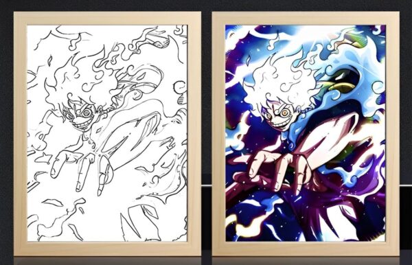 IMG_3272.jpg One Piece Luffy Gear 5 Light Frame