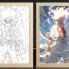 IMG_3275.jpg One Piece Luffy Gear 5 Devil Awakening Light Frame