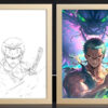 One Piece Zoro Oni Giri Light Frame