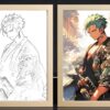 IMG_3279_1.jpg One Piece Zoro Kimono Light Frame