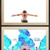 One Piece Luffy Back View II Light Frame