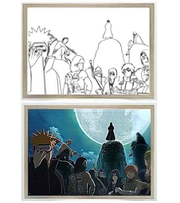 Naruto Akatsuki Moon Light Frame