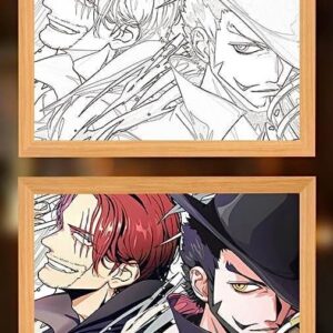 IMG_3771.jpg One Piece Shanks & Mihawk Light Frame