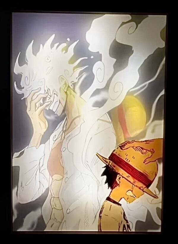 IMG_3804_1.jpg One Piece Luffy Childhood Light Frame