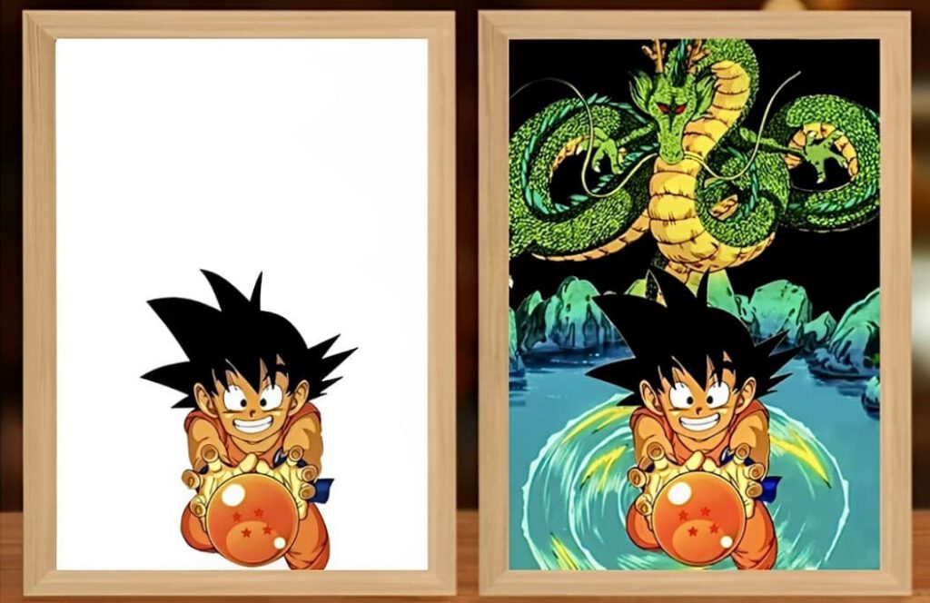 Dragon Ball GT V Light Frame
