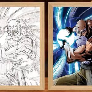 Dragon ball Master Roshi Light Frame