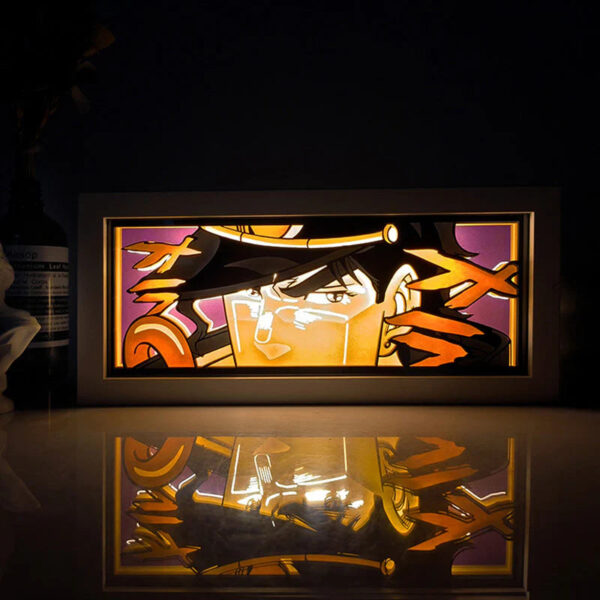 Jojo-Bizarre-Adventure-Jotaro-Star-Platinum-anime-light-box-glowing-darkroom-myanimelightbox.jpg Jojo's Bizarre Adventure Jotaro Star Platinum Light Box