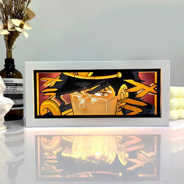 Jojo-Bizarre-Adventure-Jotaro-Star-Platinum-lightbox-on-roomlight-myanimelightbox.jpg Jojo's Bizarre Adventure Jotaro Star Platinum Light Box