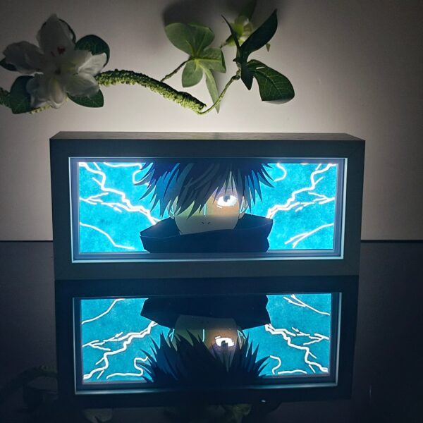 Jujutsu-Kaisen-Gojo-anime-light-box-glowing-darkroom-myanimelightbox.jpg Jujutsu Kaisen Gojo light Box