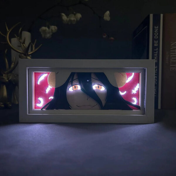 Overlord-Albedo-anime-light-box-glowing-darkroom-myanimelightbox.jpg Overlord Albedo Light Box