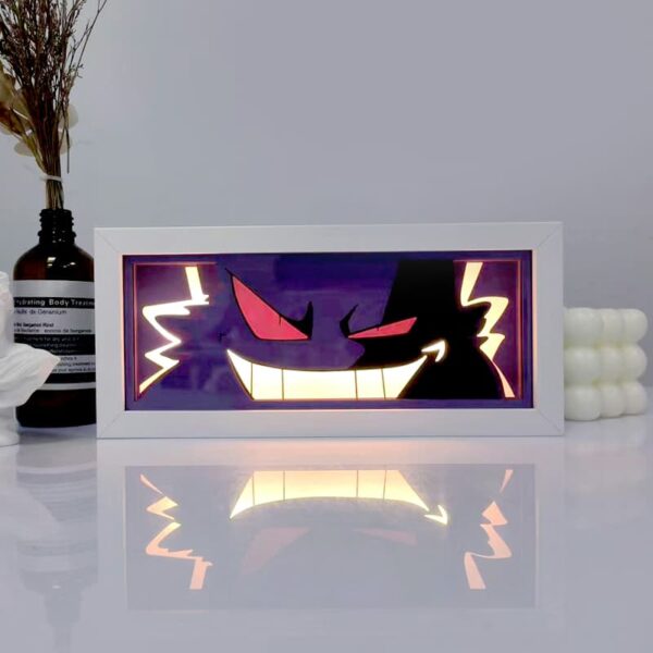 Pokemon-Gengar-Night-Gate-lightbox-on-roomlight-myanimelightbox.jpg Pokemon Gengar Night Gate Light Box