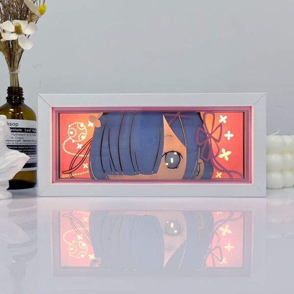Re-ZERO-Rem-lightbox-on-roomlight-myanimelightbox.jpg Re:ZERO Rem Light Box
