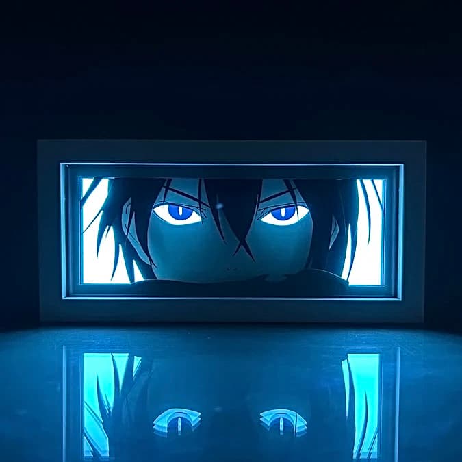 Joker light box featured in the Persona 5 collection at MyAnimeLightbox – vivid red and black LED anime game decor with Phantom Thieves aesthetic