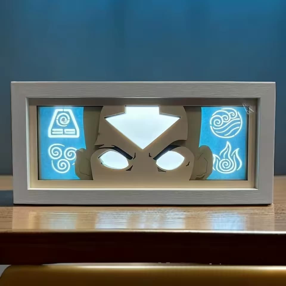 Last airbender Aang Avatar State Light Box