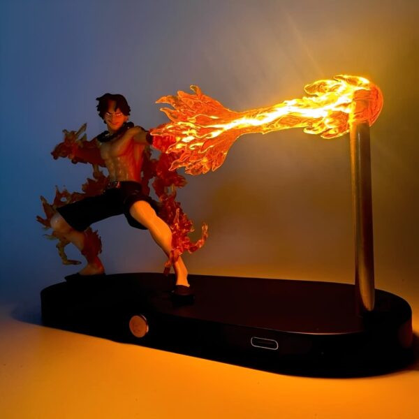 ace-fire-figure-lamp-action-pose-01.jpg One Piece Ace Fire Fist LED Action Figure Lamp