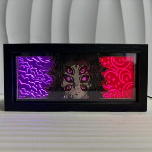 Demon Slayer Muzan Kibutsuji LED Light Box – King of Demons Edition