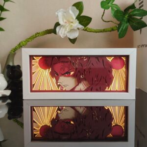 Demon Slayer Tanjiro Light Box – Anime Shadow Lamp